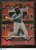 2024 Panini Select Baseball Junior Caminero #60 Red Prizm RC 010/149