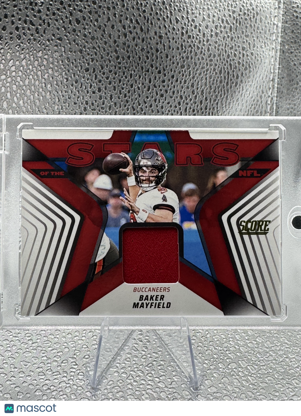 2025 Panini Score Stars of the NFL Baker Mayfield #SNI-BMD Patch