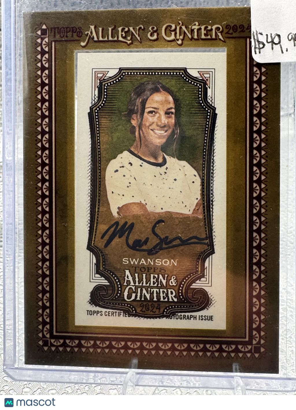 2024 Topps Allen & Ginter Mallory Swanson #MA-SWA /