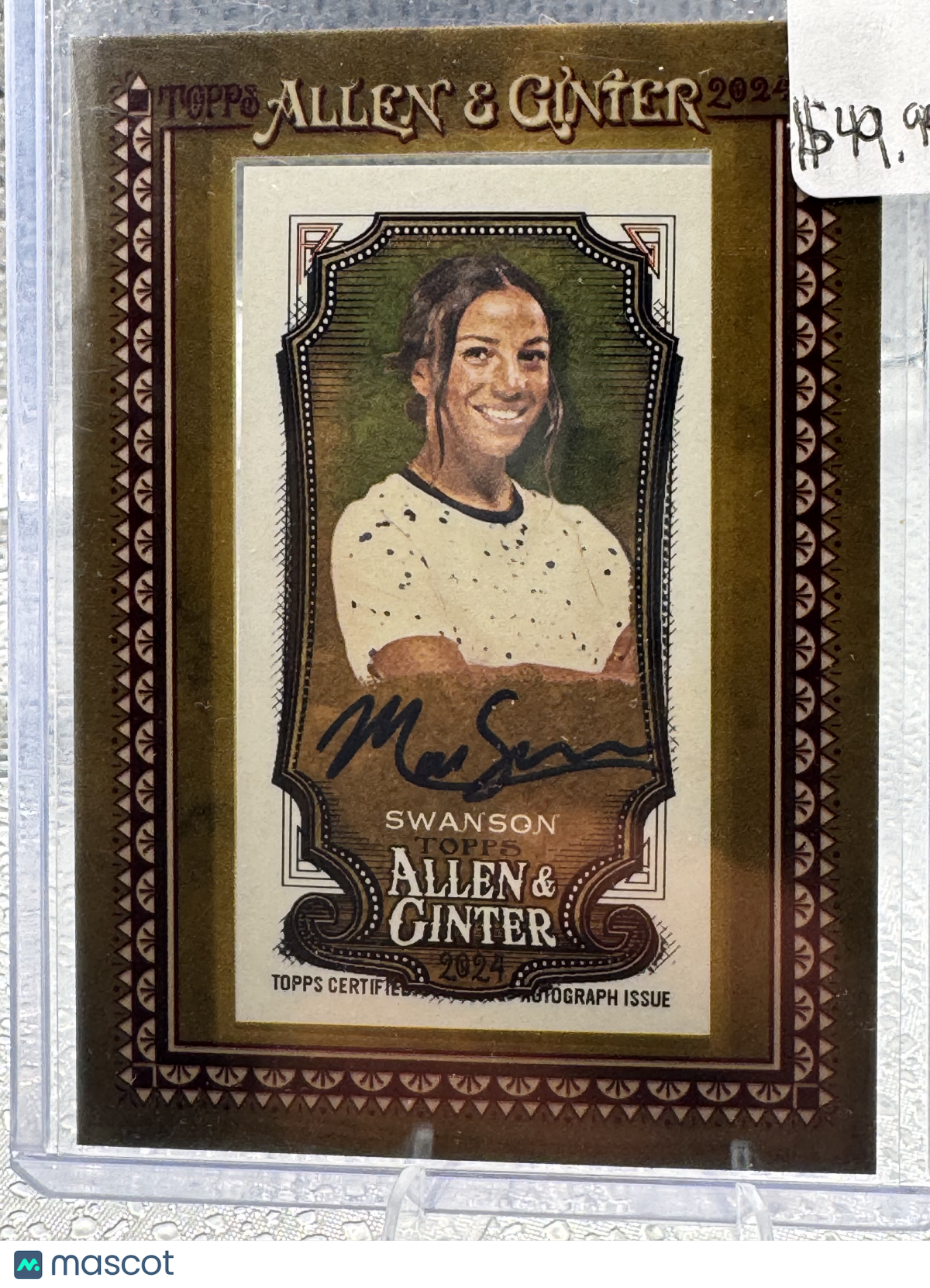 2024 Topps Allen & Ginter Mallory Swanson #MA-SWA /