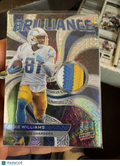 2022 Panini Spectra Brilliance Mike Williams #BRL-MWI Prizm 17/25 Patch