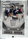 2011 Panini Prestige Rookie Review Sam Bradford #36 Jersey Memorabilia