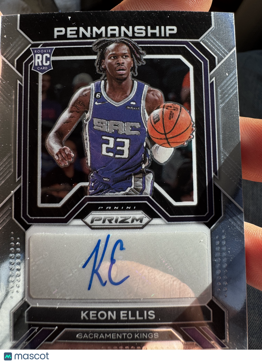 2023 Panini Prizm Penmanship Keon Ellis #RP-KES RC