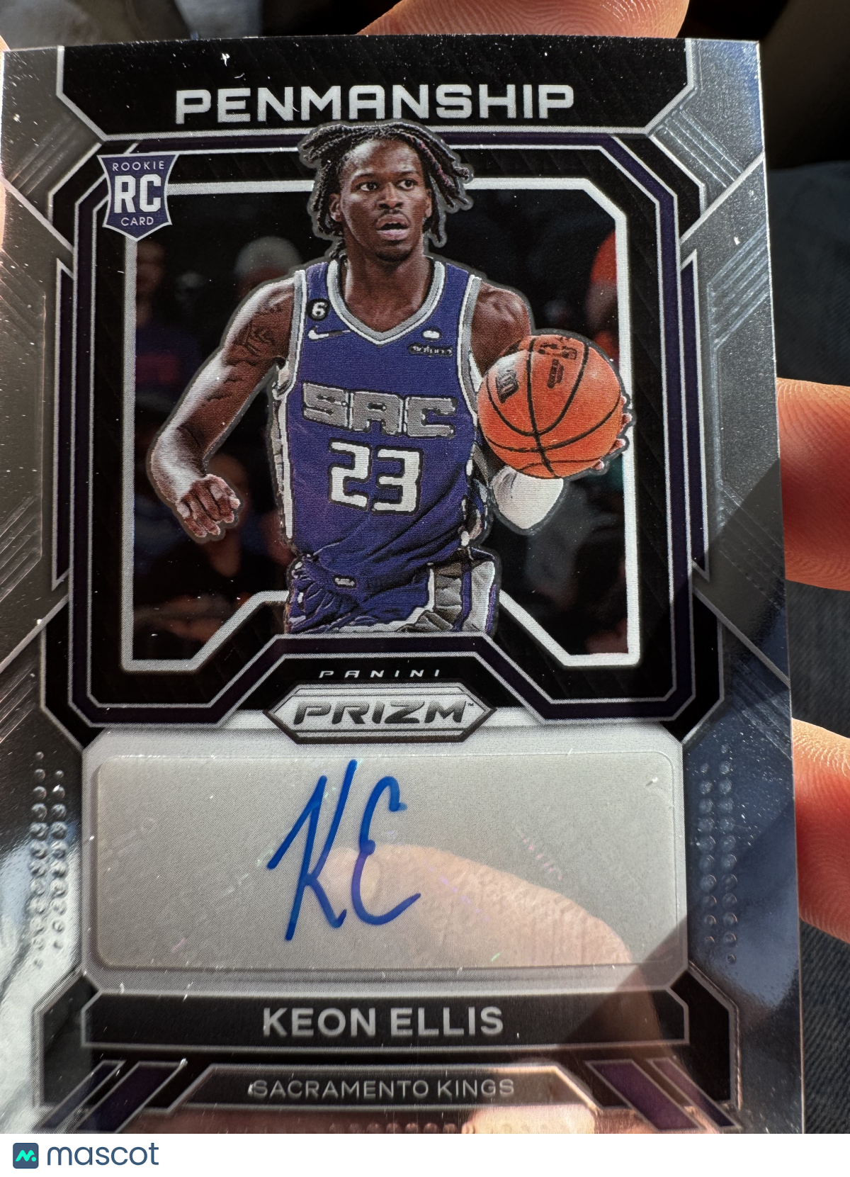 2023 Panini Prizm Penmanship Keon Ellis #RP-KES RC