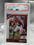 2020 Panini Prizm Draft Picks Terrell Lewis #160 Red PSA 9