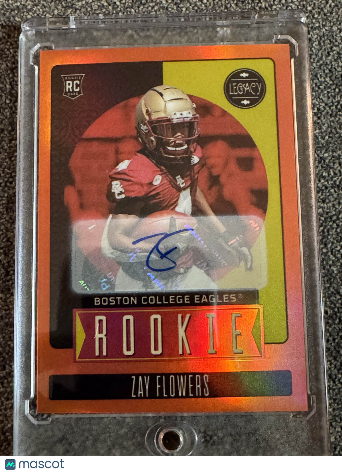 2023 Panini Legacy Football Zay Flowers #168 Orange 135/149 RC