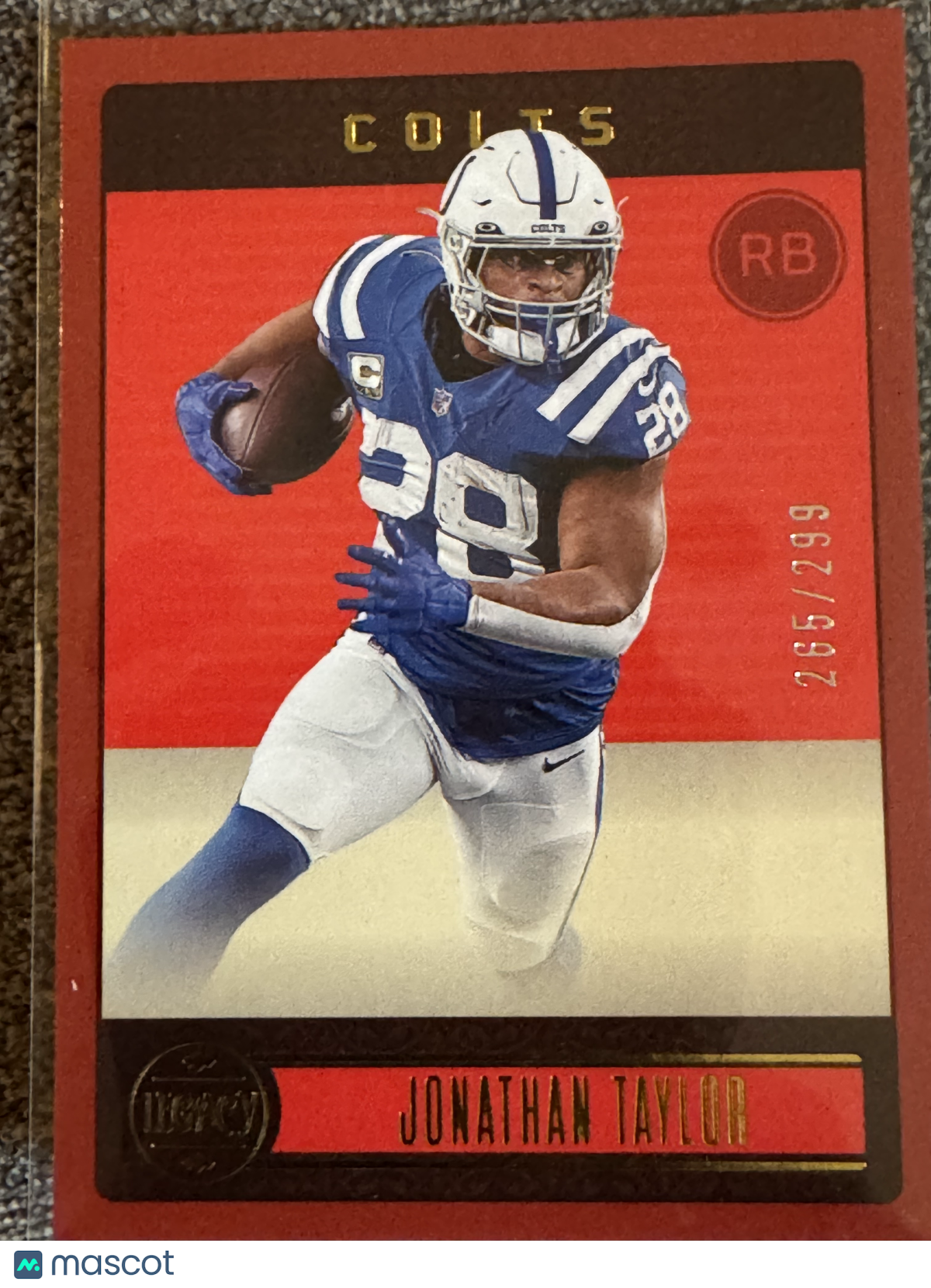 2023 Panini Legacy Football Jonathan Taylor #40 265/299