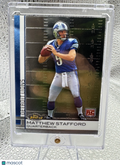 2009 Topps Finest Matthew Stafford #100 RC