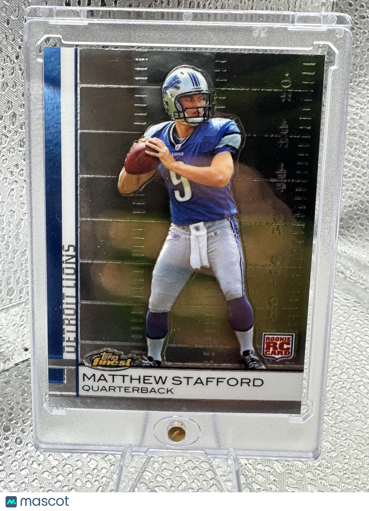 2009 Topps Finest Matthew Stafford #100 RC