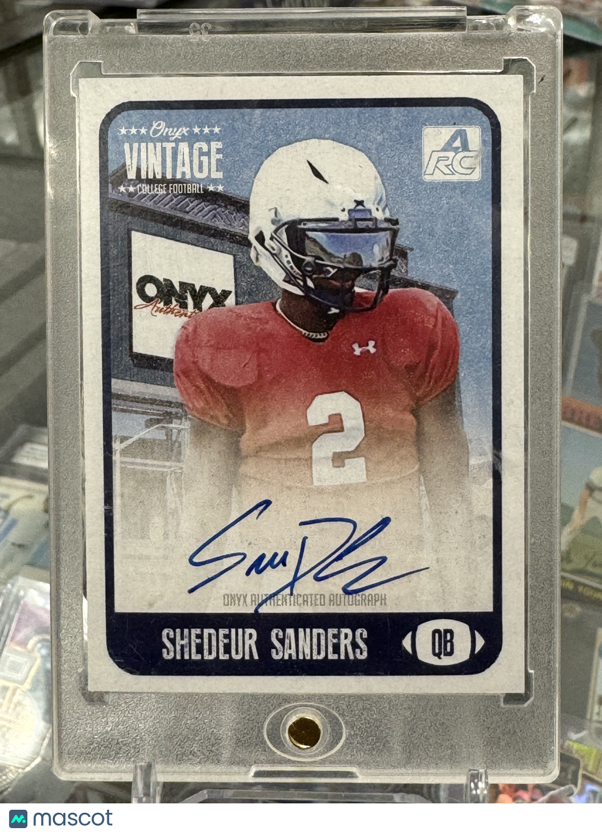 2023 Onyx Vintage College Football Shedeur Sanders RC
