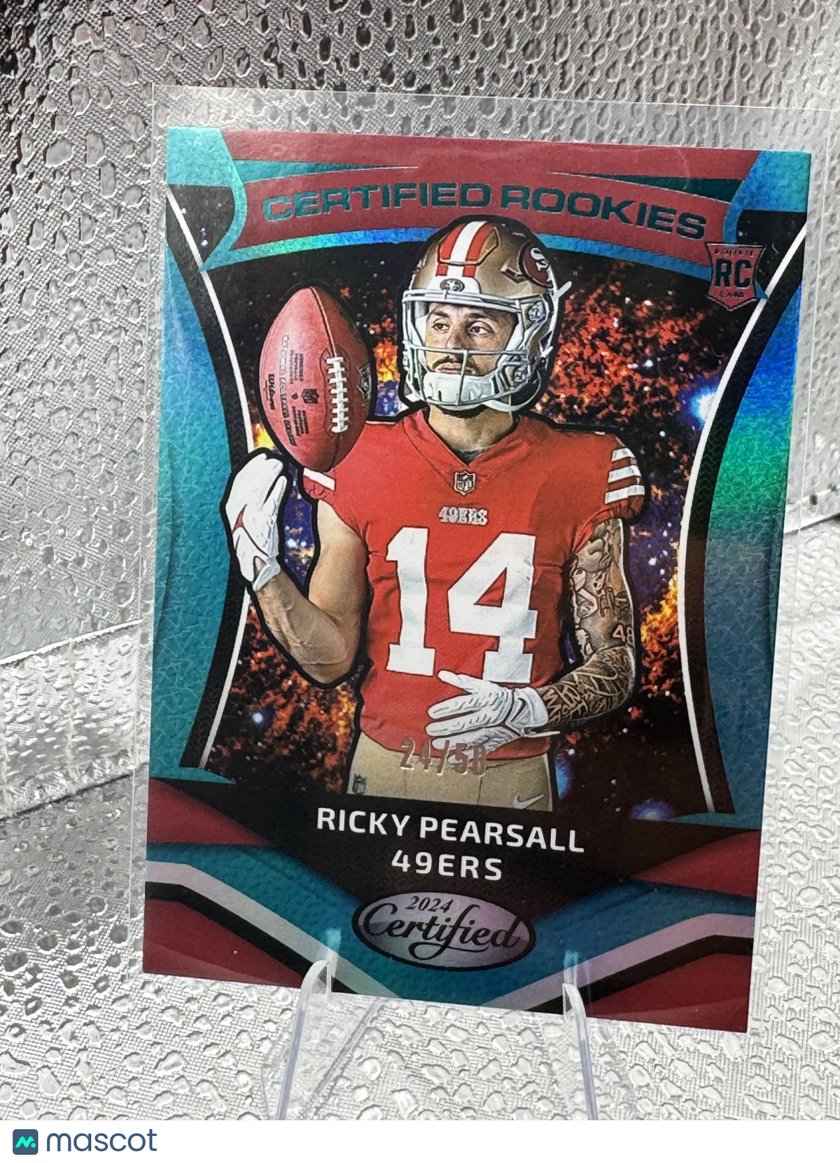 2024 Panini Certified Ricky Pearsall #15 24/50 RC