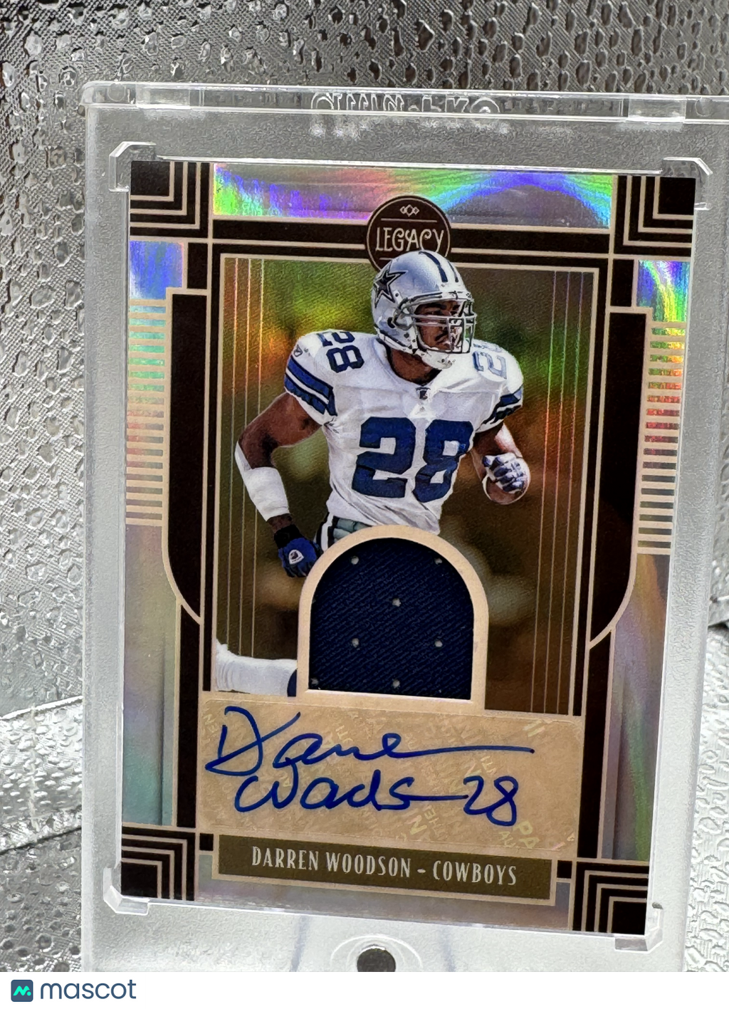 2022 Panini Legacy Football Darren Woodson Auto #LPA-DW 044/100 Patch