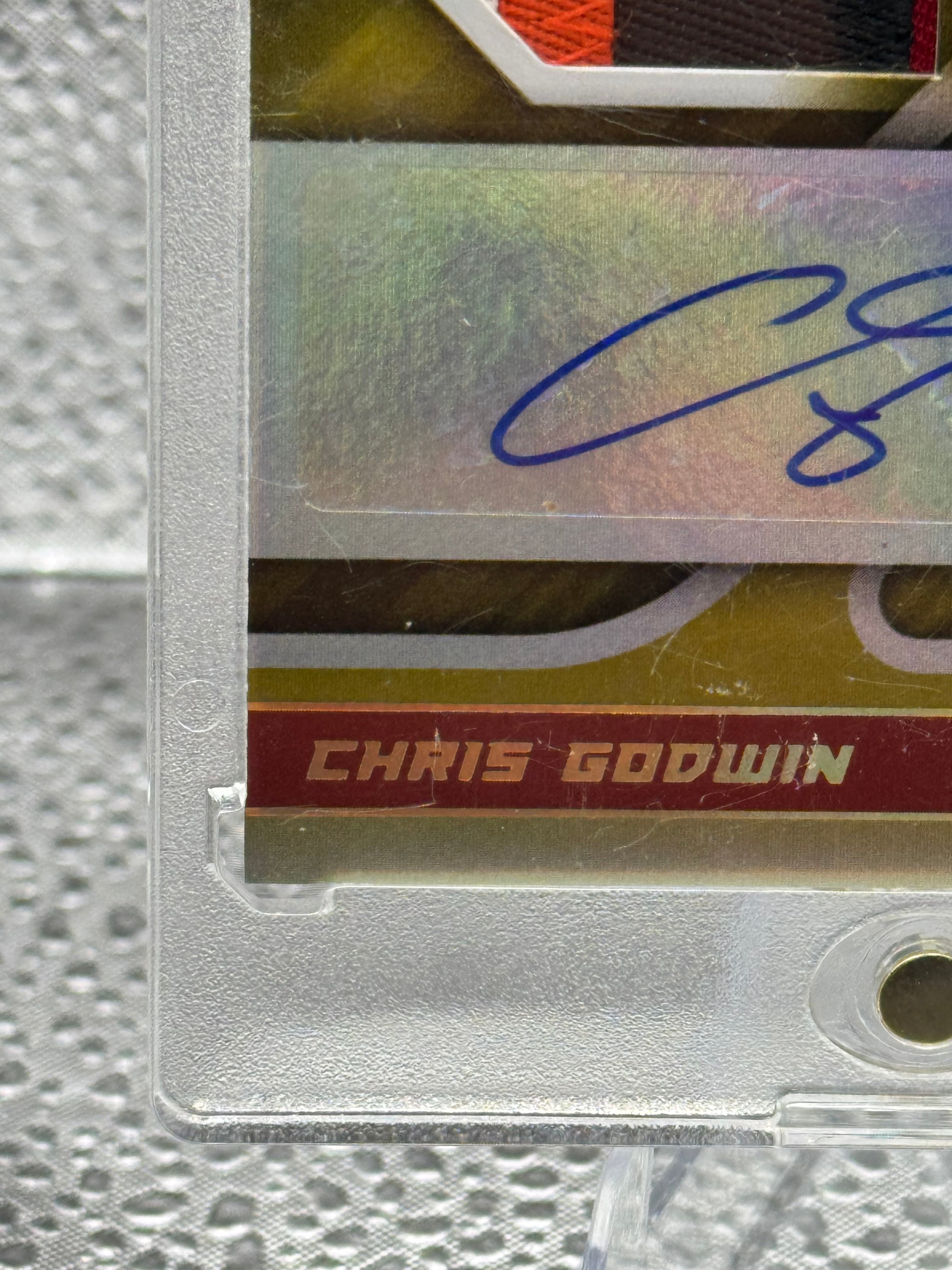 2022 Panini XR Chris Godwin #AUS-CG 6/10 Patch