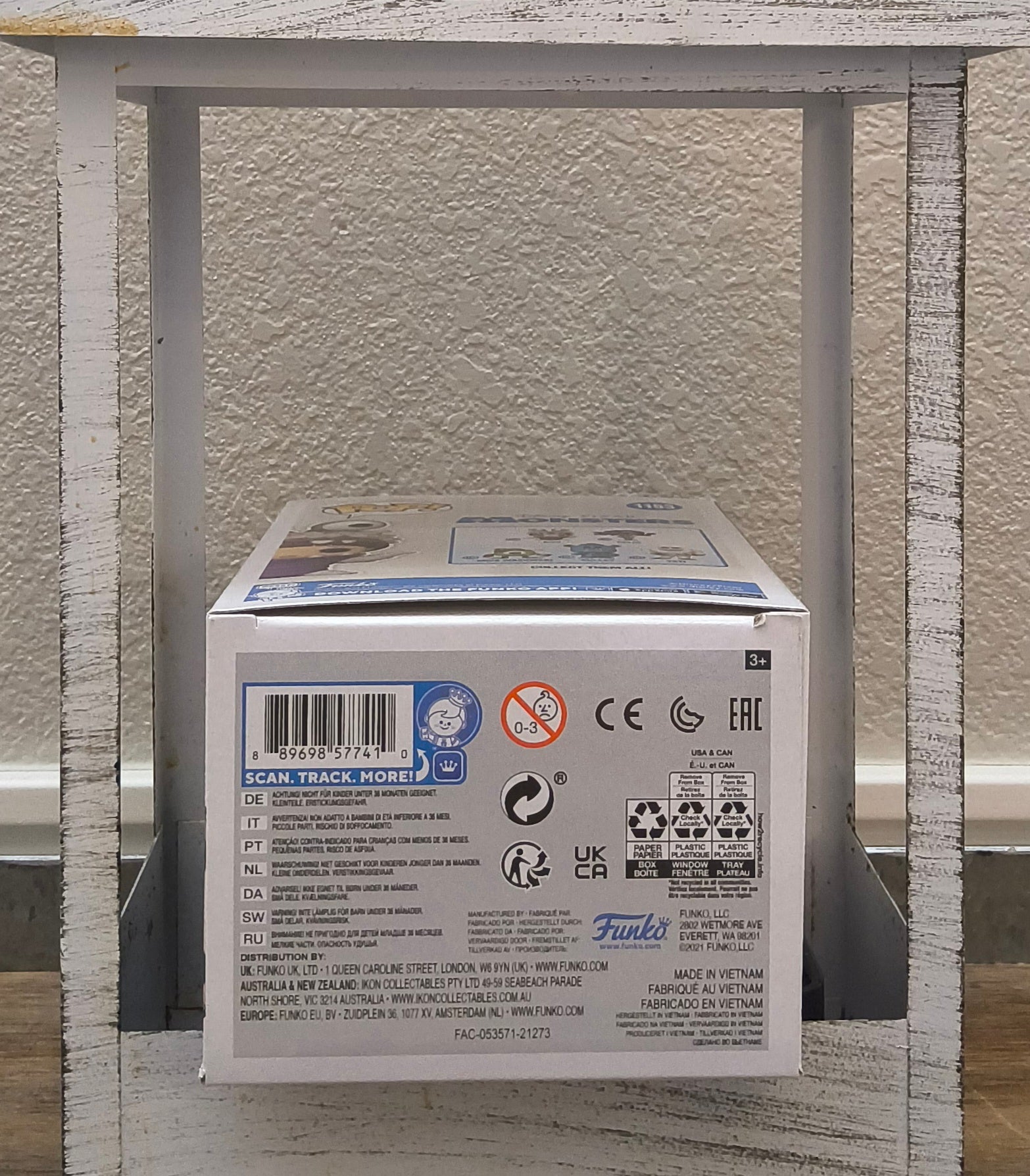 Funko Pop! Disney - Monsters Inc - Boo with Hood Up #1153