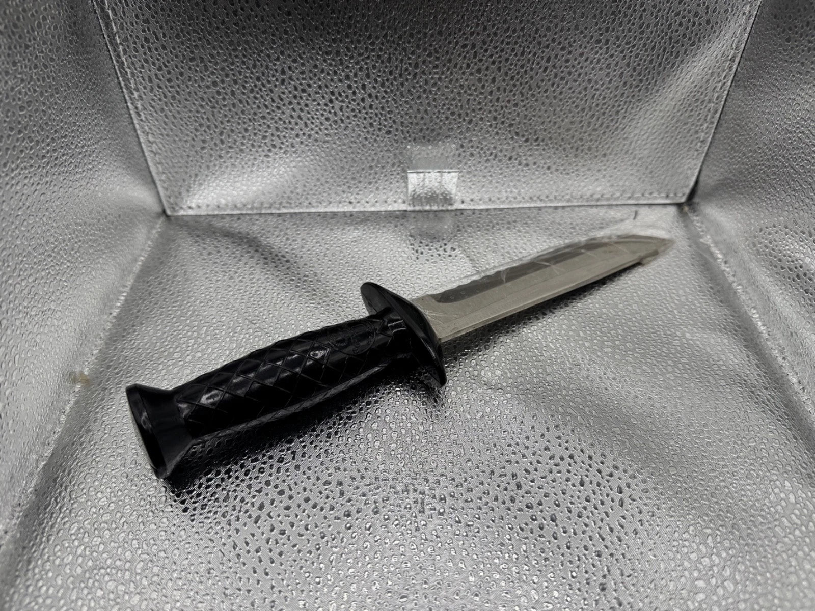 Vintage U.S. Divers Aqua Lung Dive Knife Japan Stainless Steel w/ Sheath