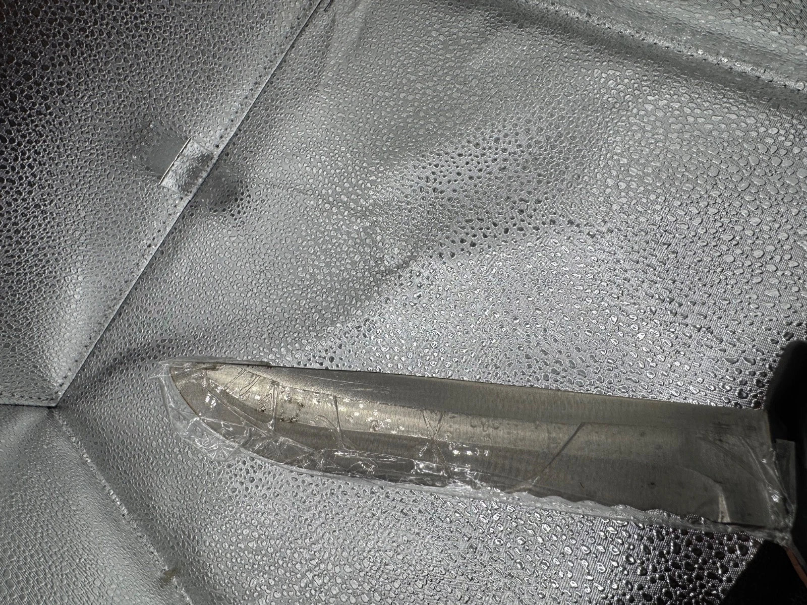 Vintage U.S. Divers Aqua Lung Dive Knife Japan Stainless Steel w/ Sheath