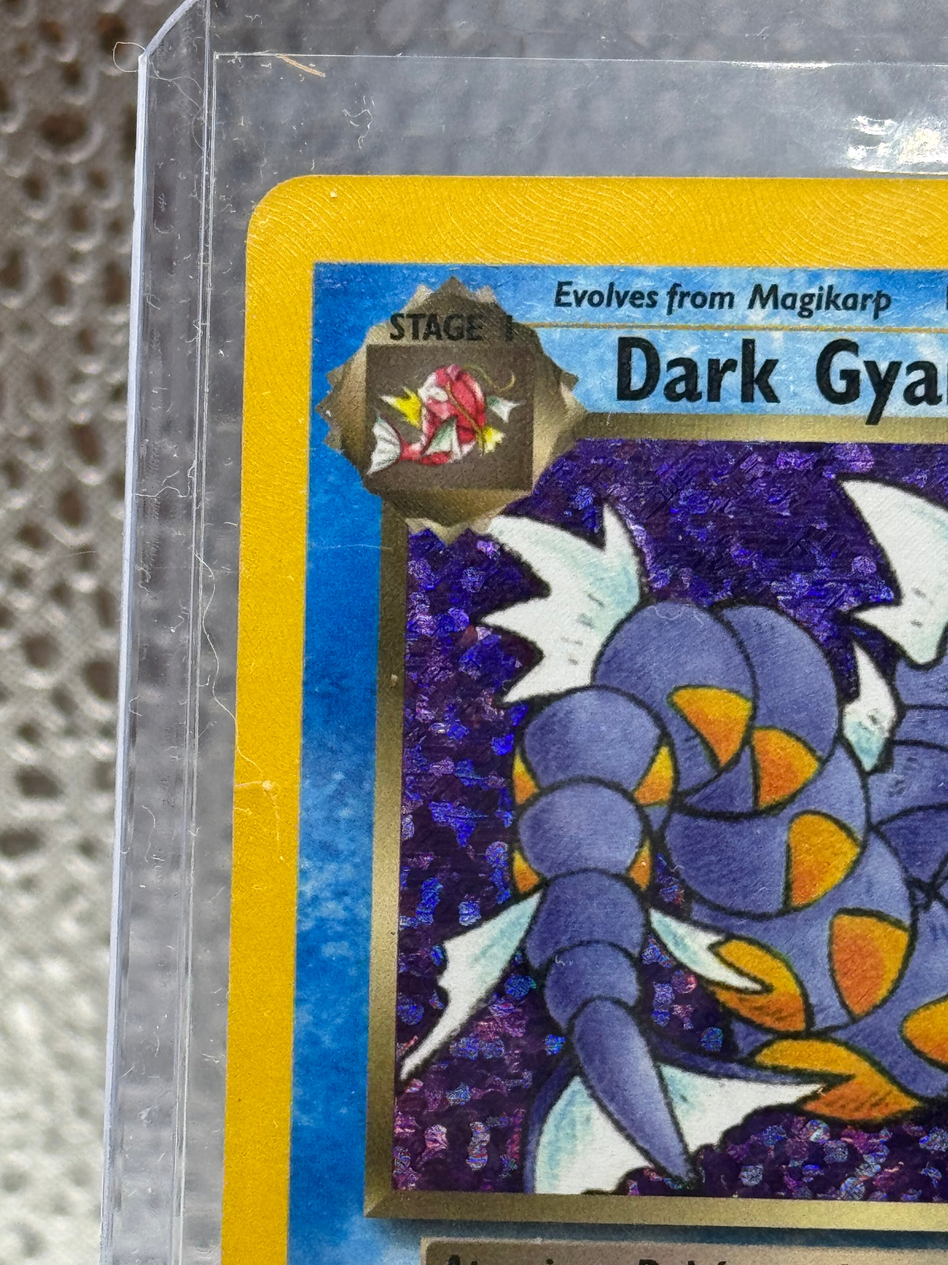 2000 Pokemon Dark Gyarados #8/82 25th celebration