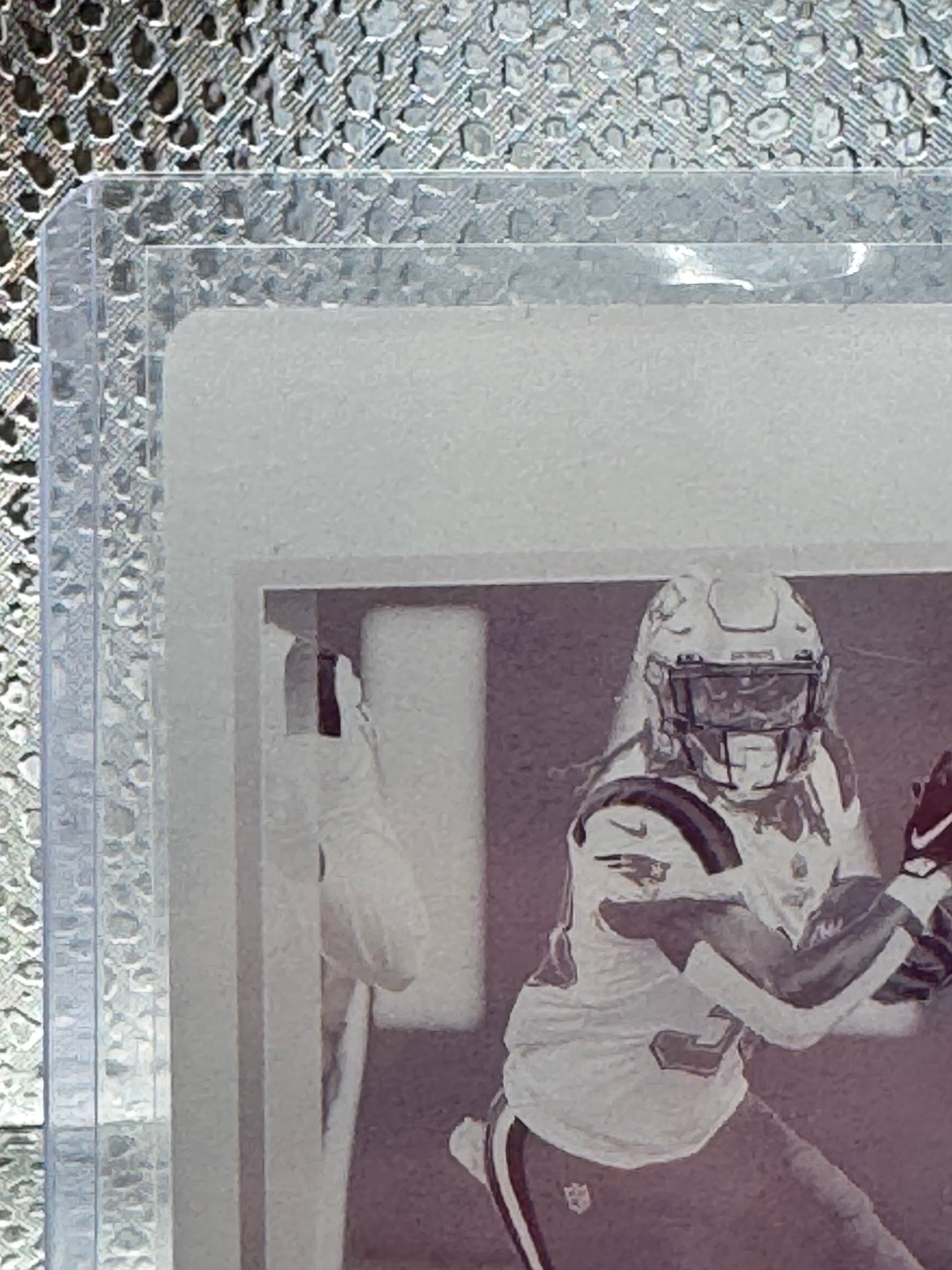 2022 Panini Score Rhamondre Stevenson #286 Printing Plate 1 of 1