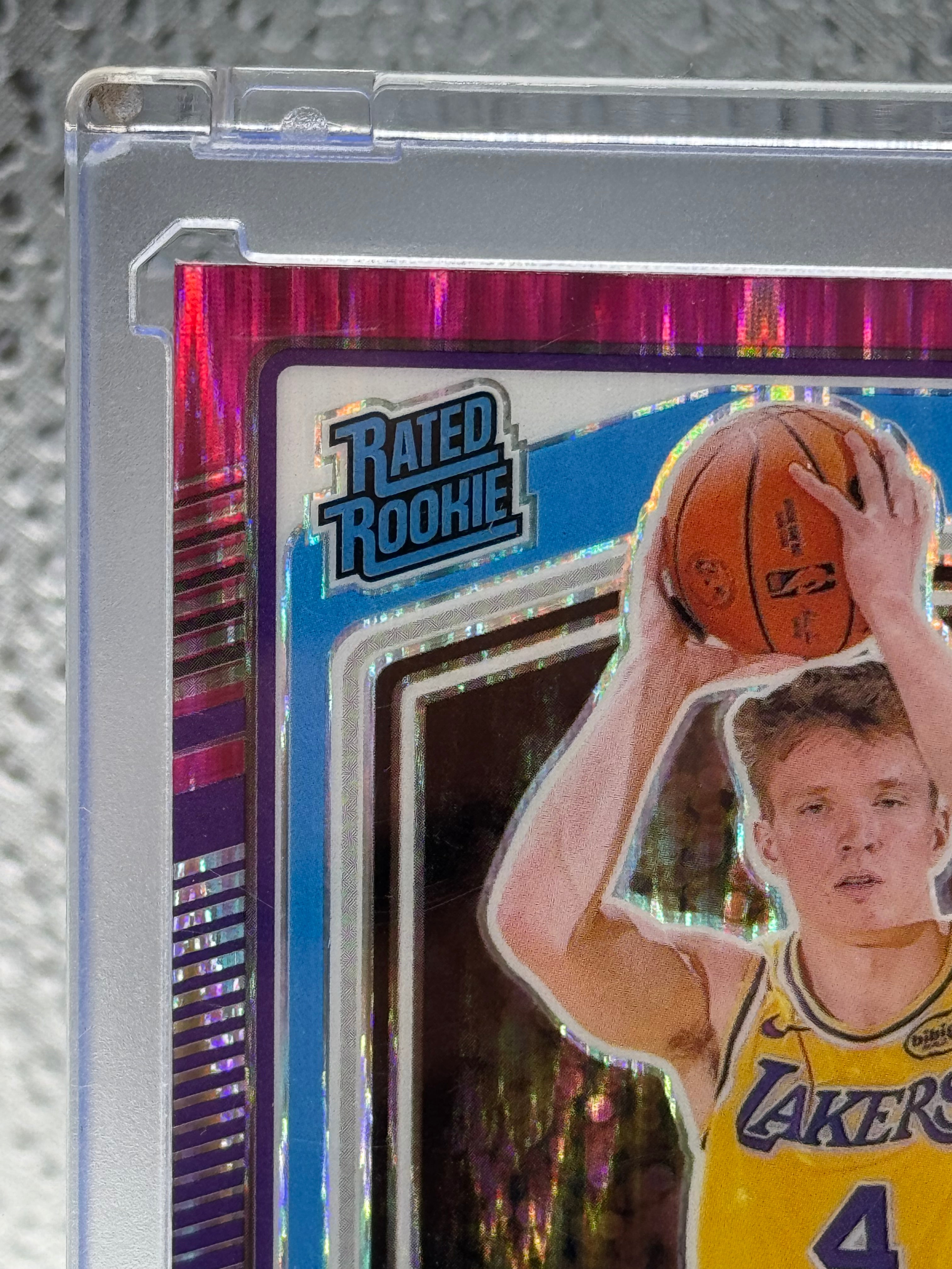 2024 Panini Donruss Optic Rated Rookie Dalton Knecht #P-227 Pink