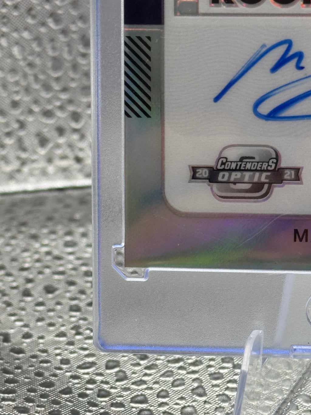 2022 Panini Contenders Optic Rookie Ticket Autographs Mac Jones #109 Prizm RC