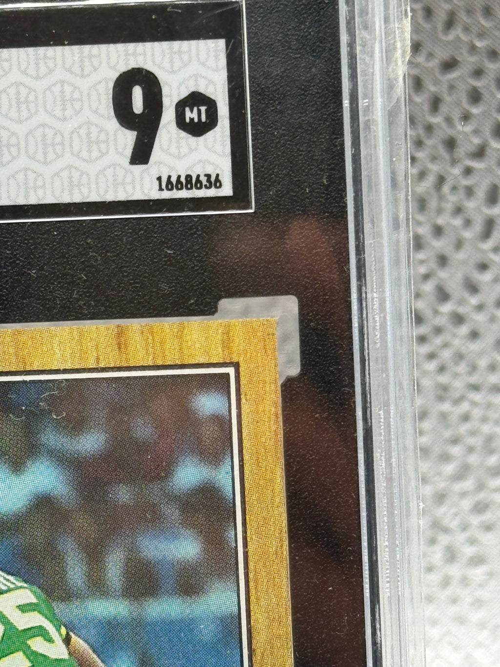 1987 Topps Mark Mcgwire #366 SGC 9