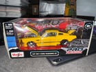 Maisto Pro Rodz 1:24 1967 Ford Mustang GT Yellow Diecast Car