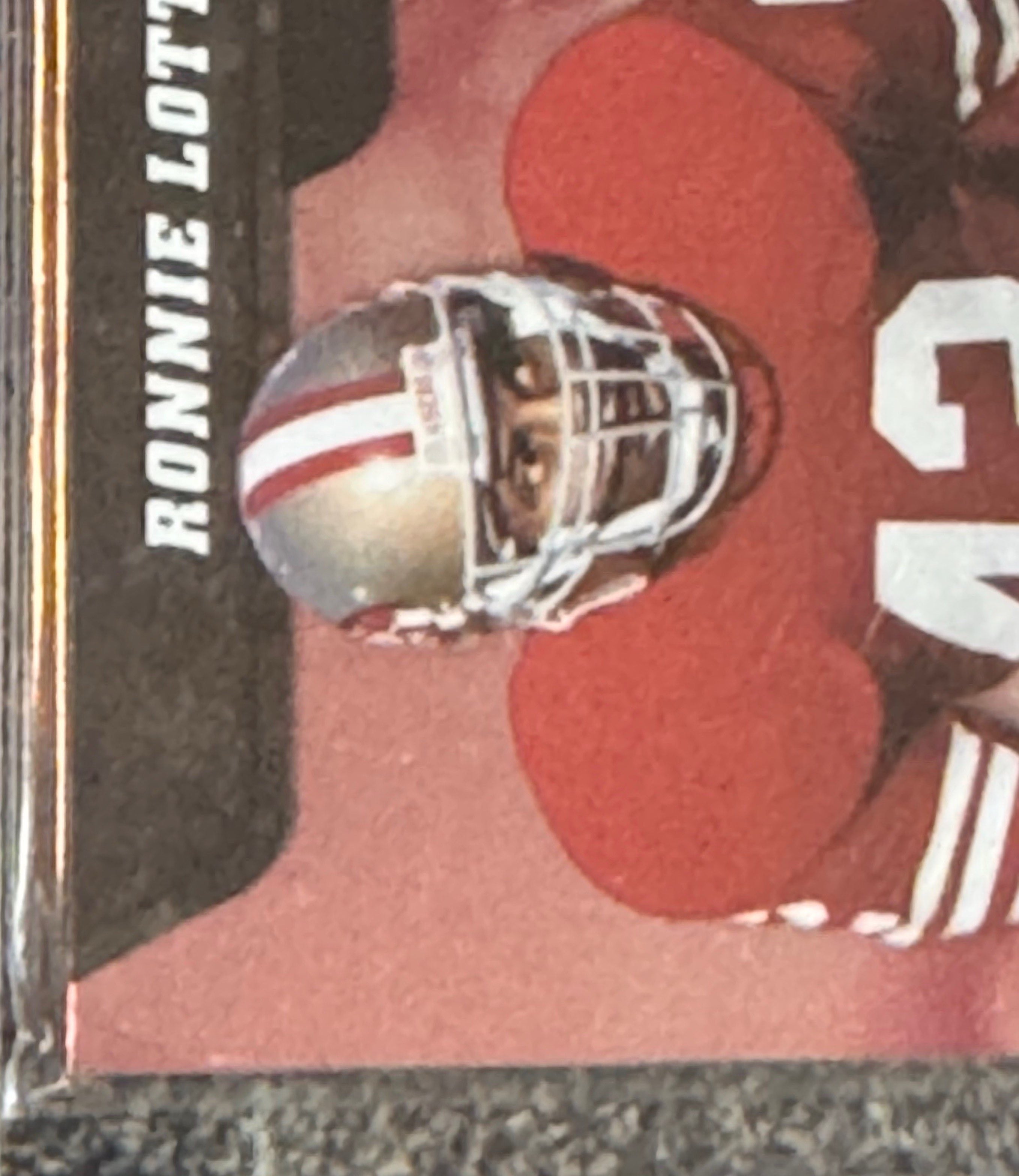 2011 Panini Absolute Memorabilia NFL Icons Ronnie Lott #7 18/25 Patch