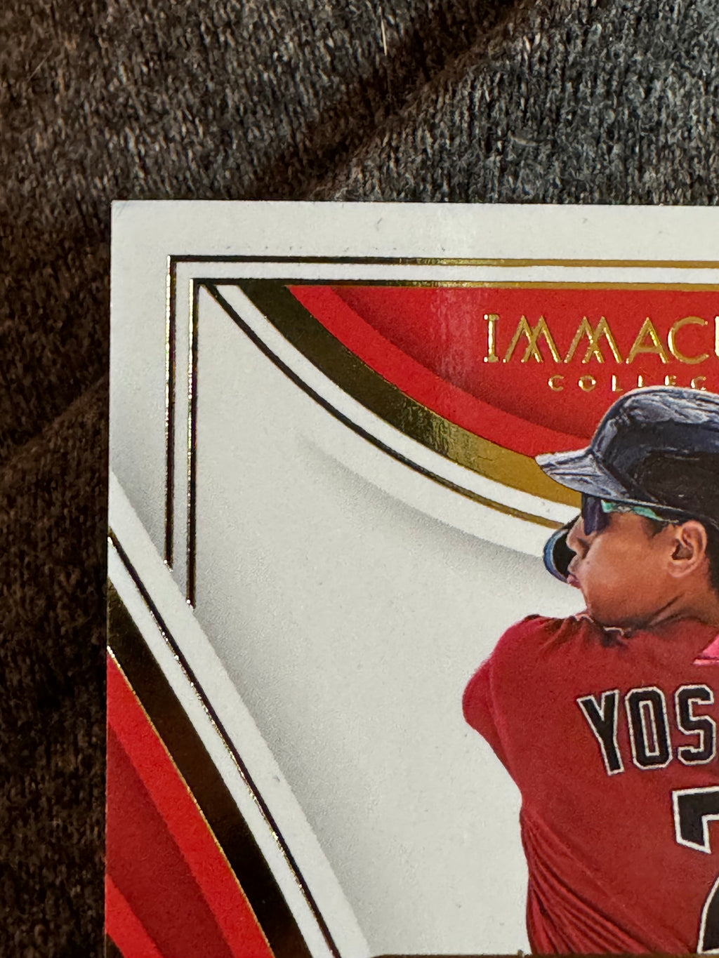 2023 Panini Immaculate Collection Masataka Yoshida #MM-MY Relic Patch 23/25