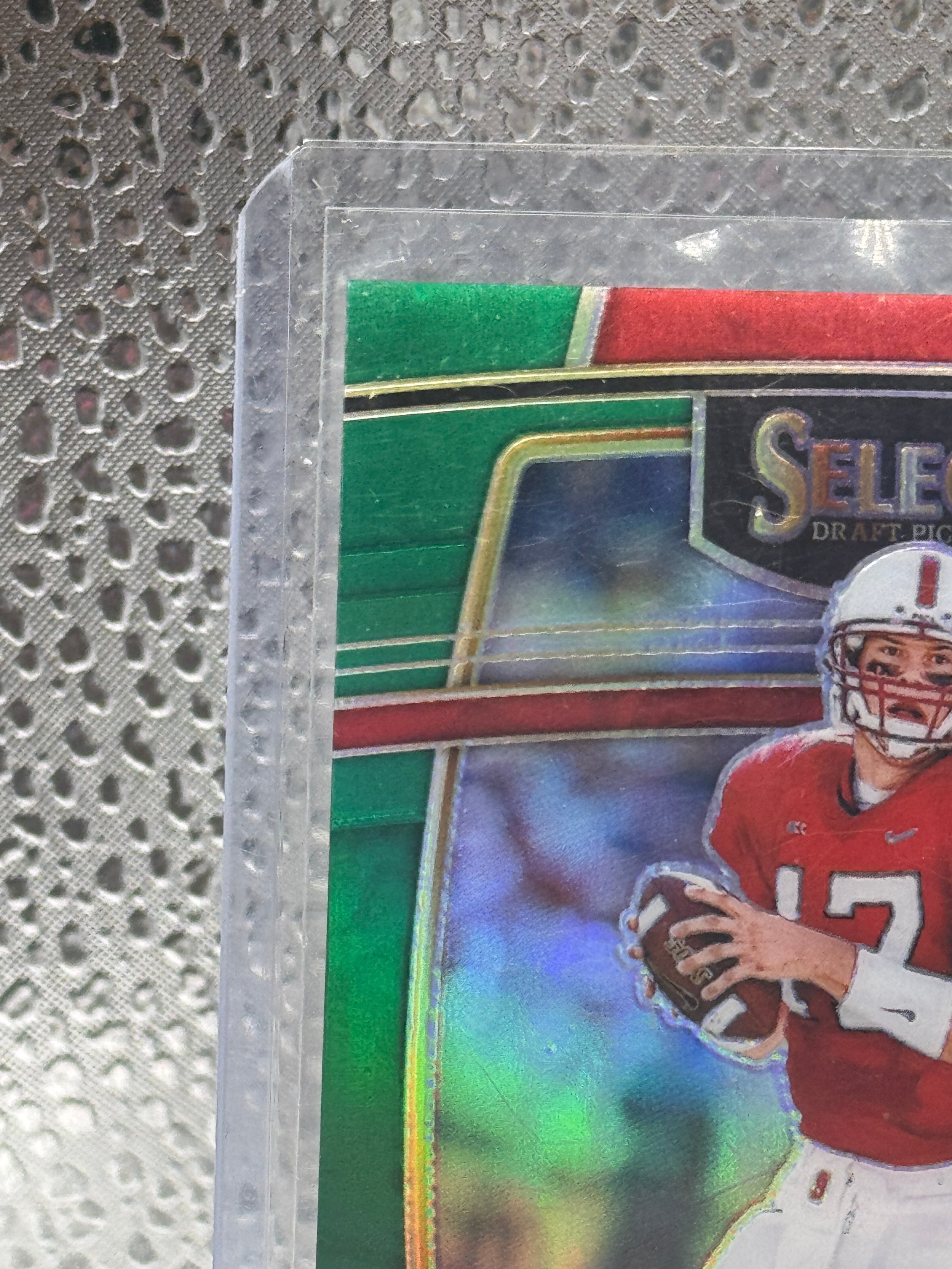 2022 Panini Select Draft Picks Philip Rivers #62 Green Prizm 3 / 5