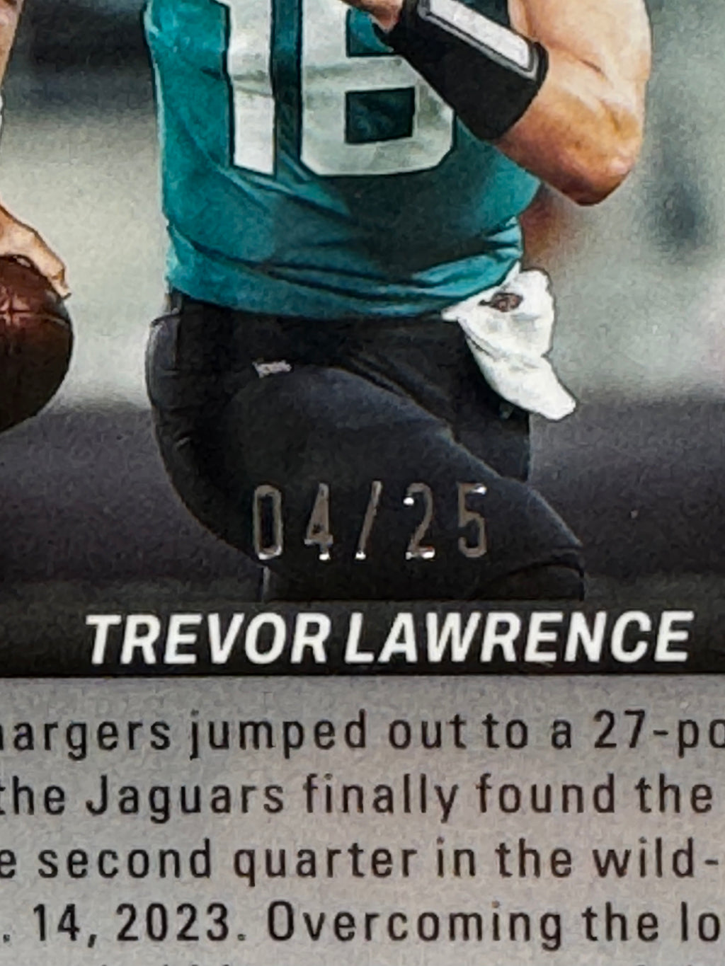 2023 Panini Mosaic Football Trevor Lawrence #SS-TL 04/25