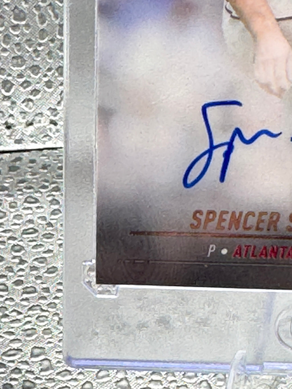 2022 Topps Stadium Club Chrome Spencer Strider #SCBA-SST RC