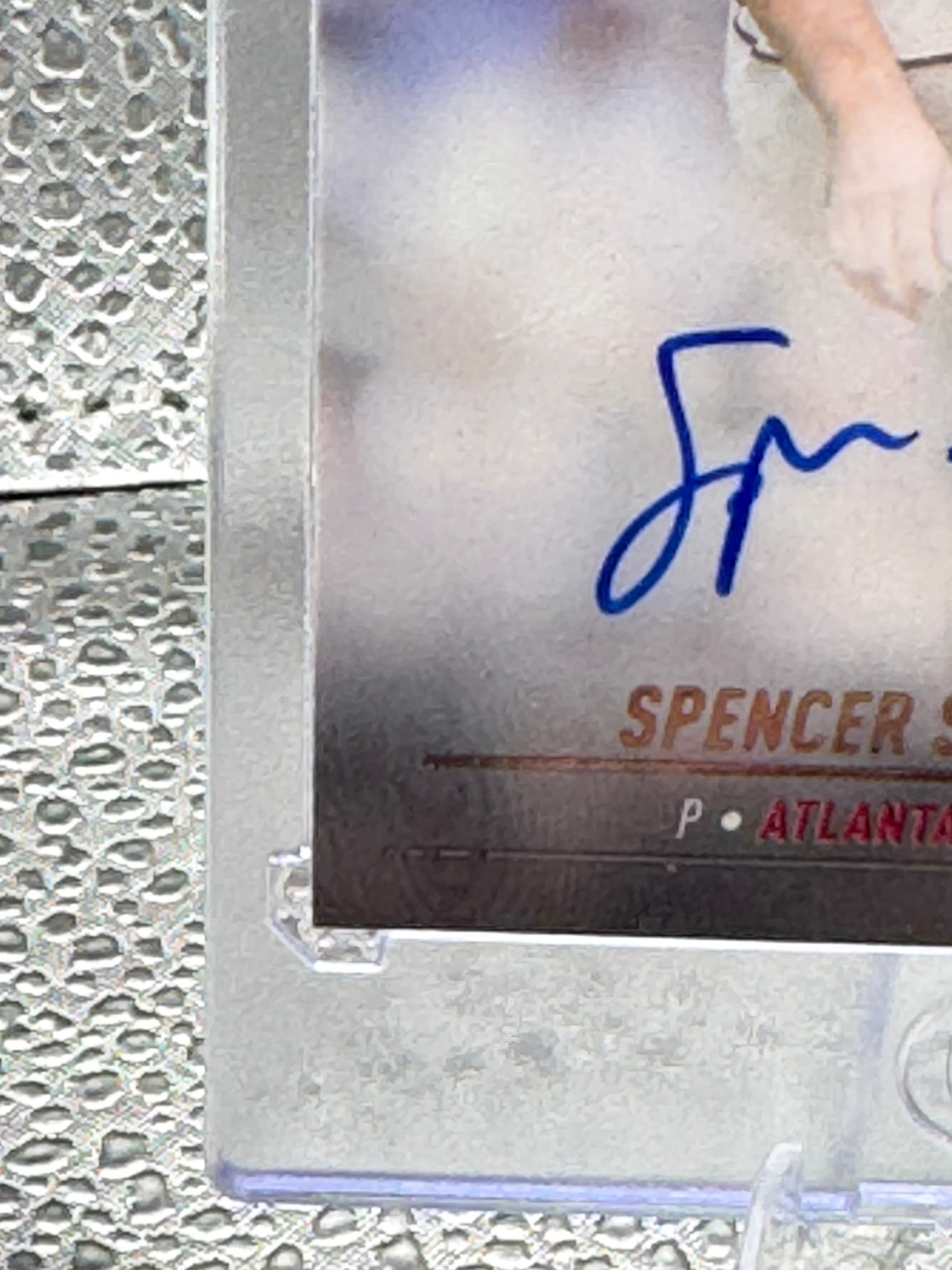 2022 Topps Stadium Club Chrome Spencer Strider #SCBA-SST RC