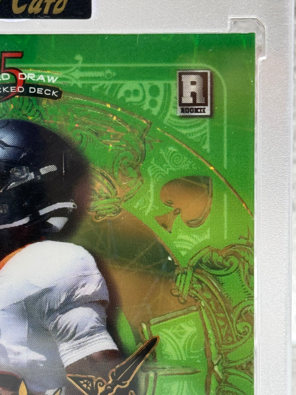 2024 Wild Card 5 Card Draw Stacked Deck Troy Franklin #SDHD-TFA 2/3