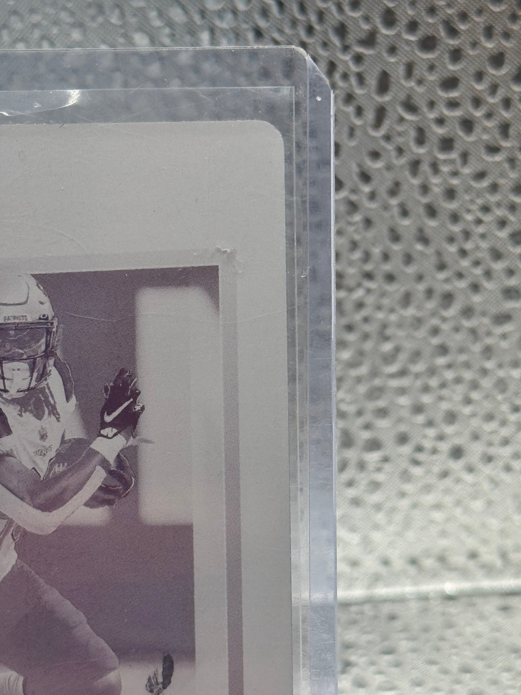 2022 Panini Score Rhamondre Stevenson #286 Printing Plate 1 of 1