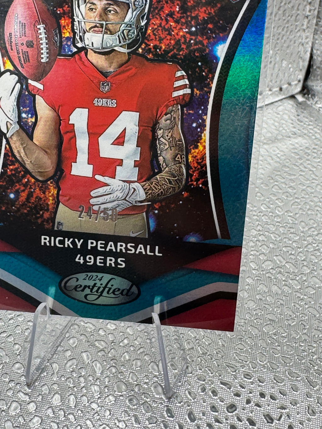 2024 Panini Certified Ricky Pearsall #15 24/50 RC