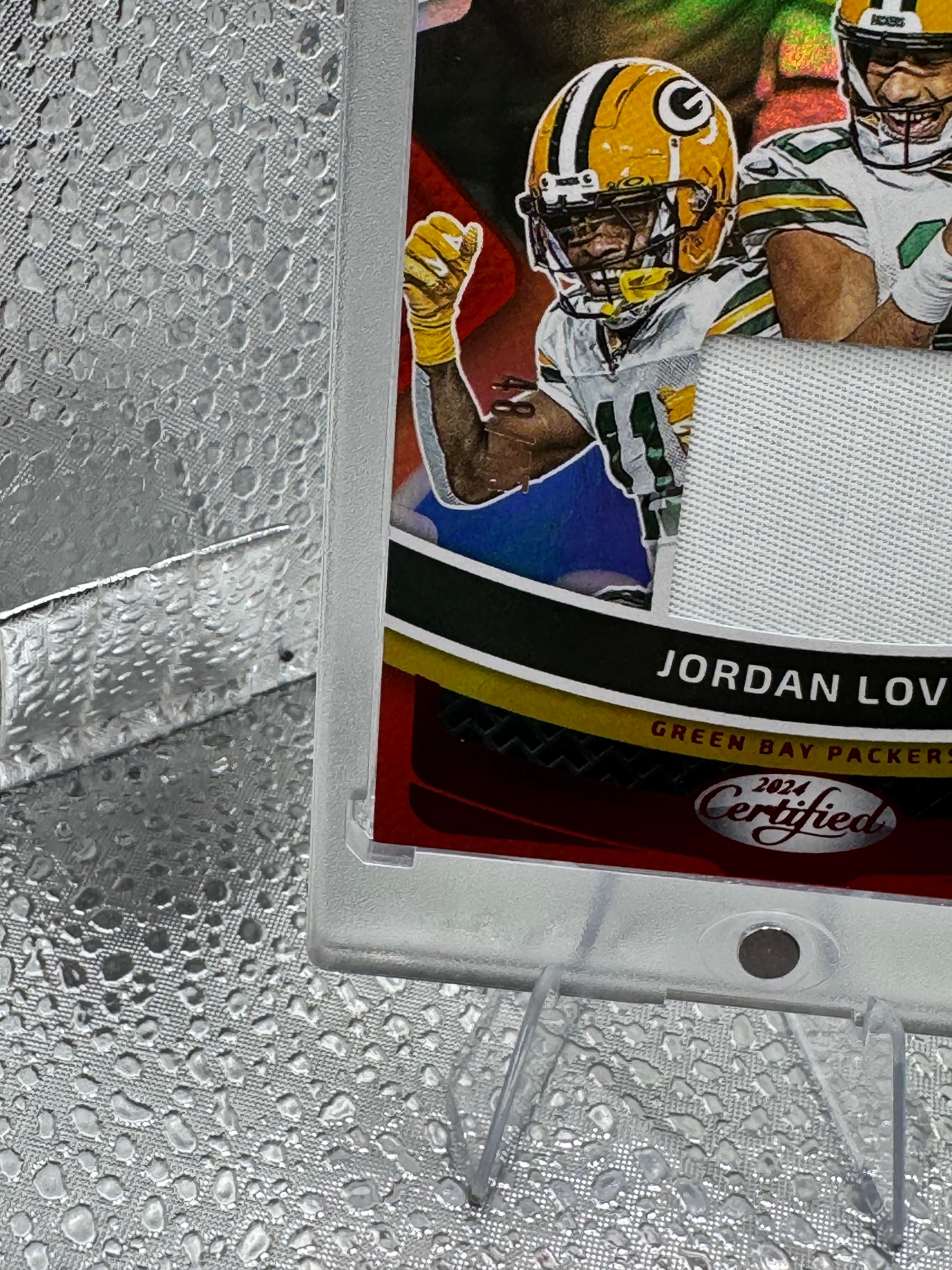 2024 Panini Certified Ballers Jordan Love #CBM-JLE Patch 48/75