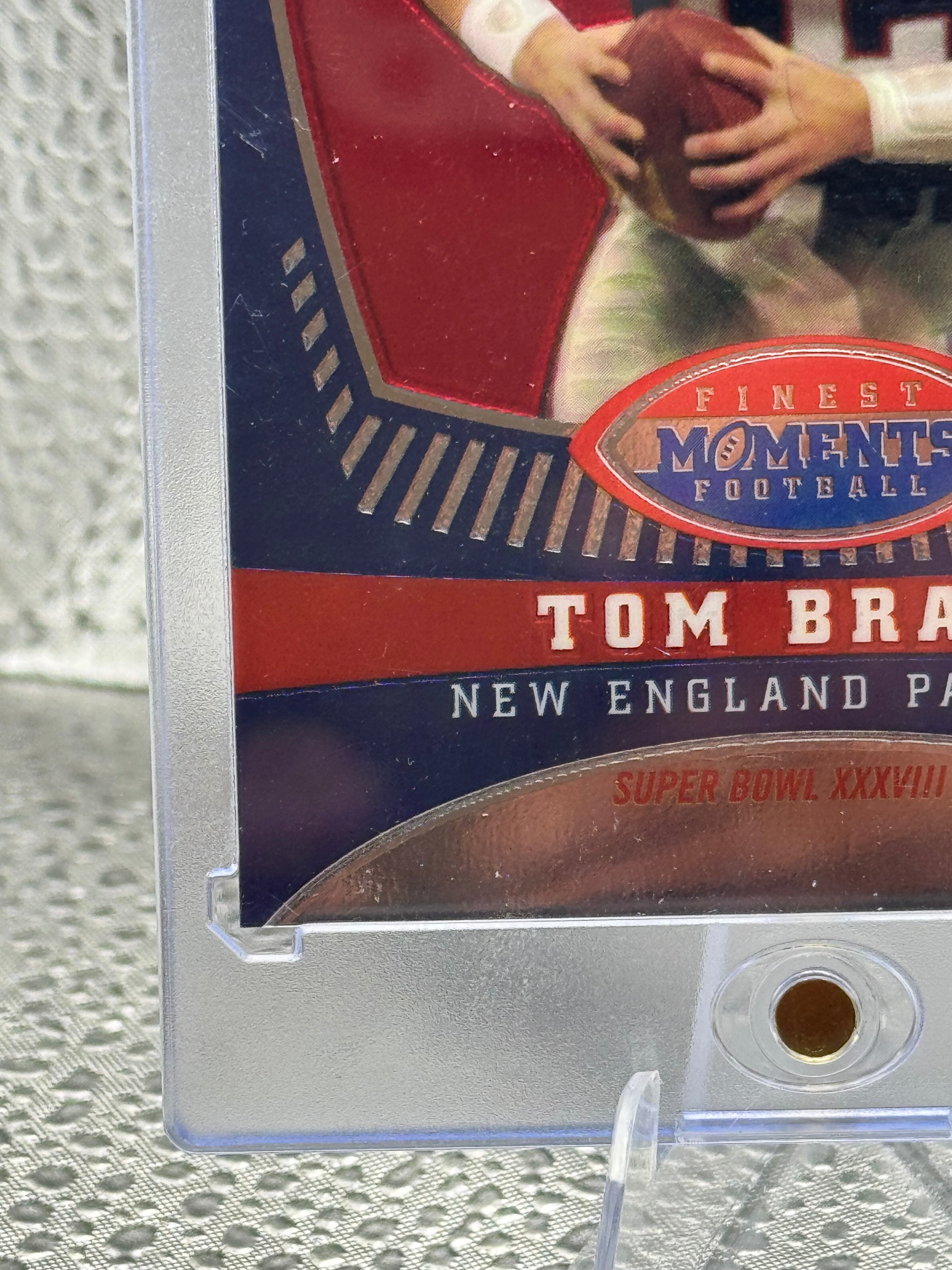 2008 Topps Finest Moments Tom Brady #TB3 166/629