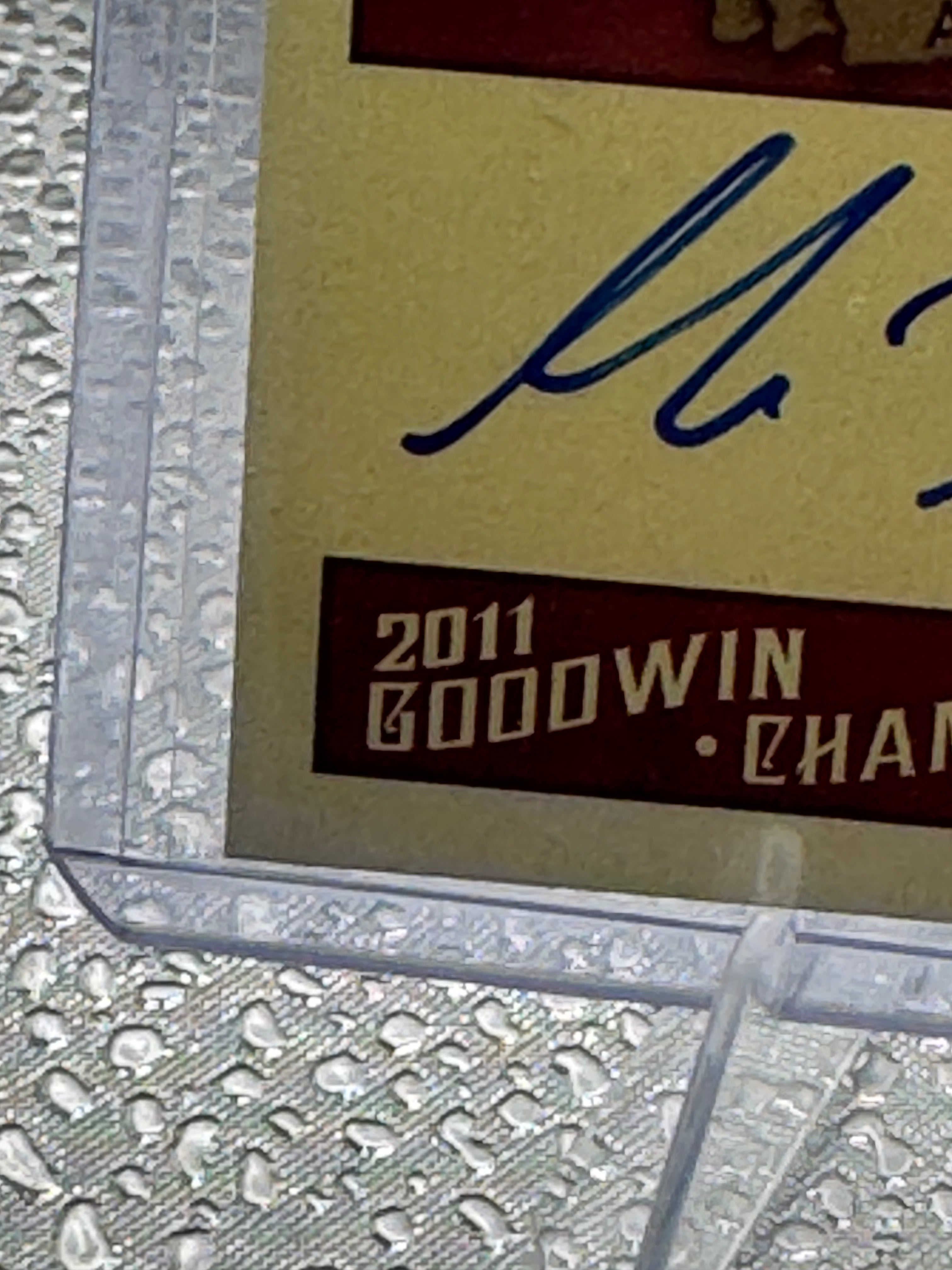 2011 Upper Deck Goodwin Champions Matt Danowski #A-MD