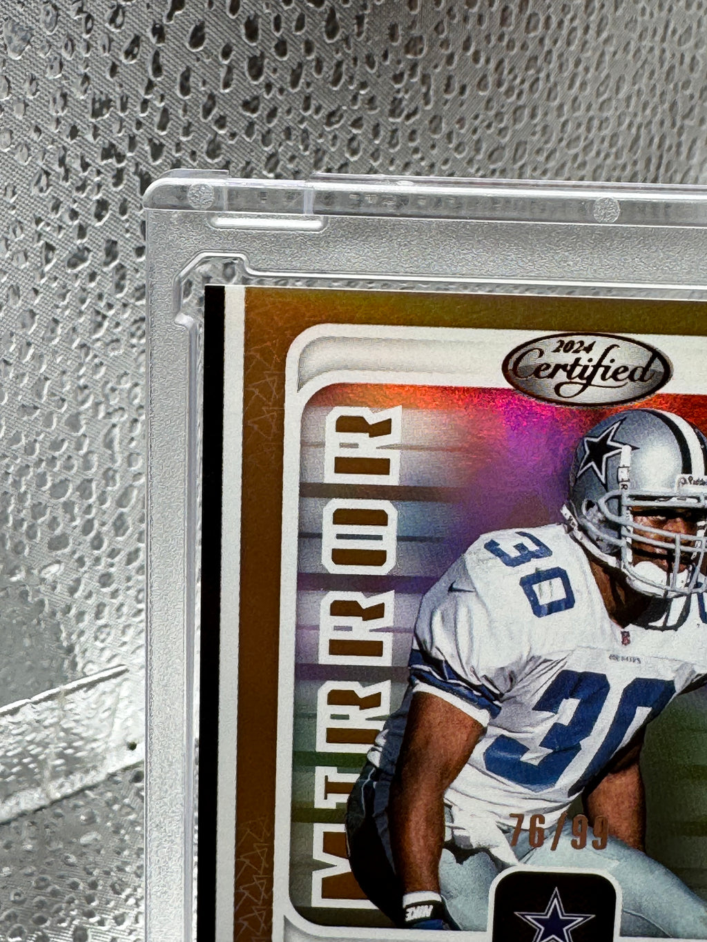 2024 Panini Certified Mirror Signatures George Teague #MS-GT 76/99