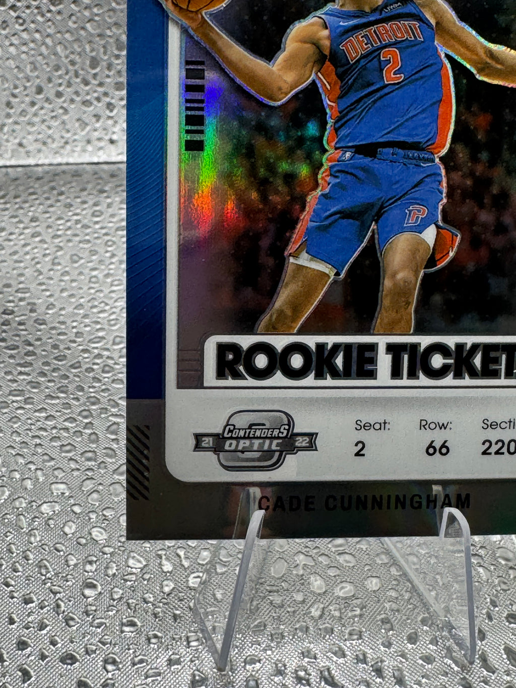 2021 Panini Contenders Optic Cade Cunningham #25 Prizm RC