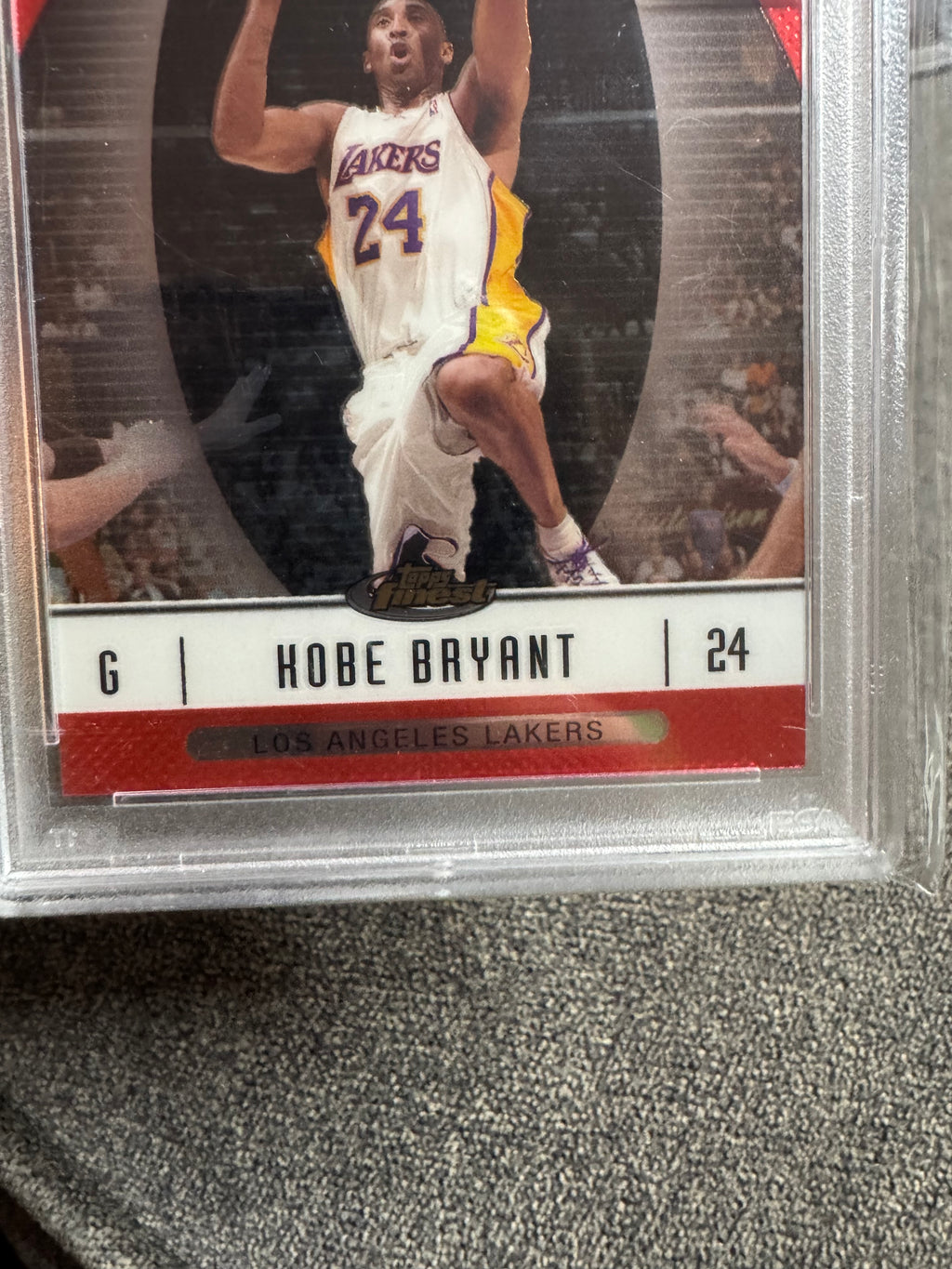 2006 Finest Kobe Bryant #25 PSA 10