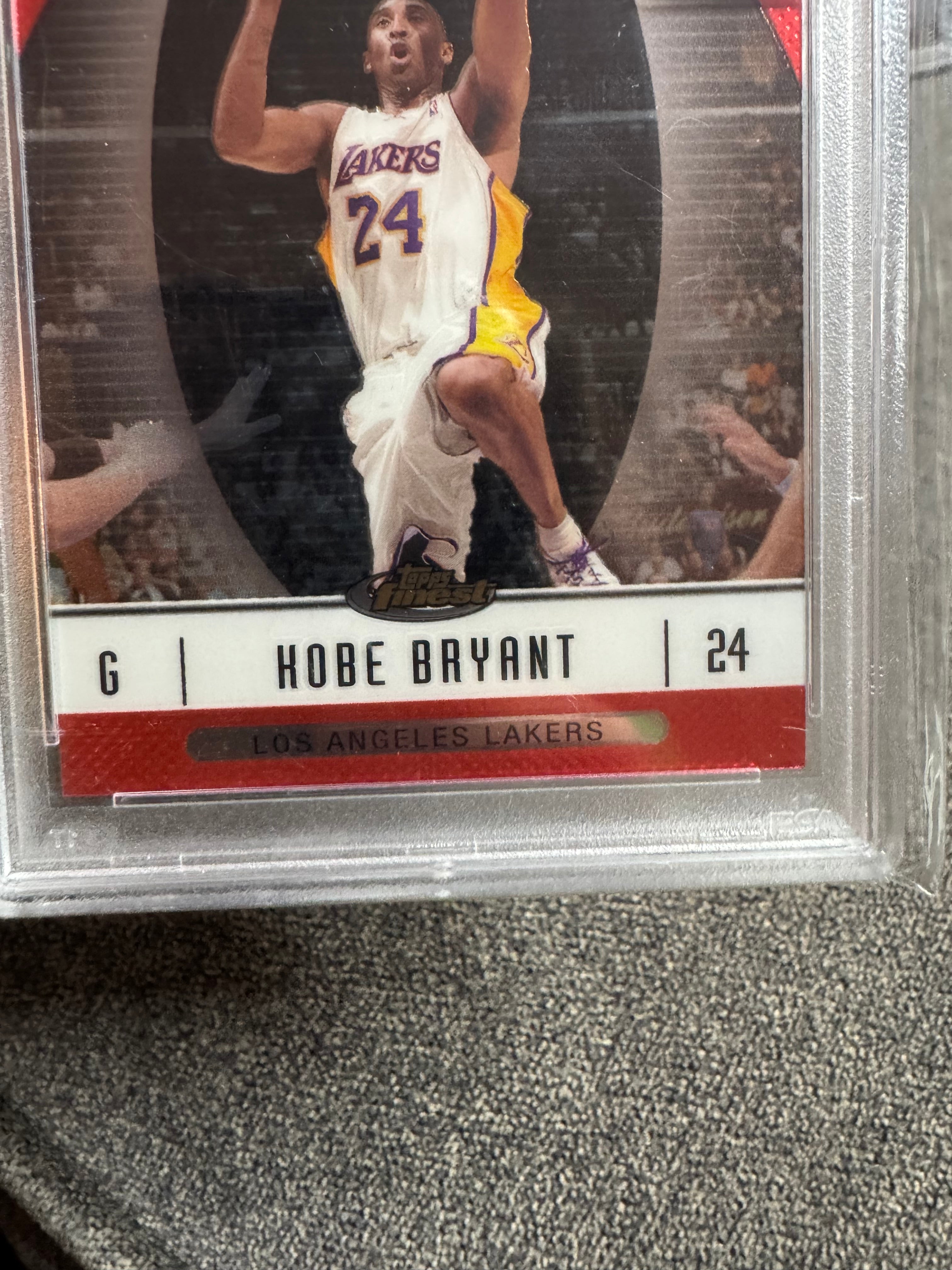 2006 Finest Kobe Bryant #25 PSA 10
