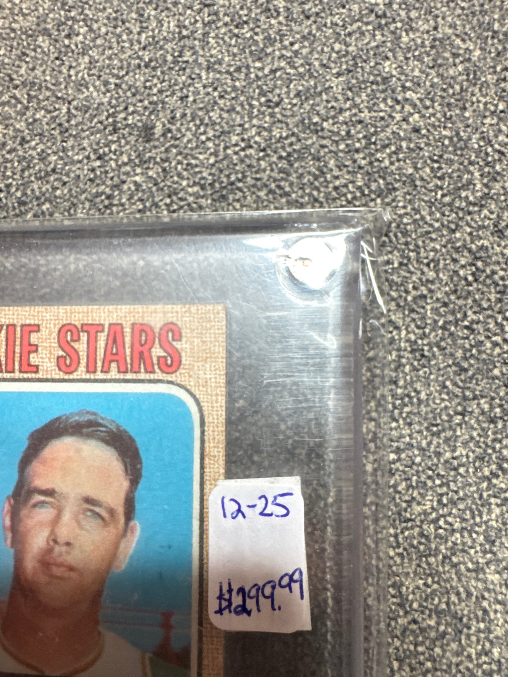 1968 Topps Ron Tompkins Johnny Bench #247