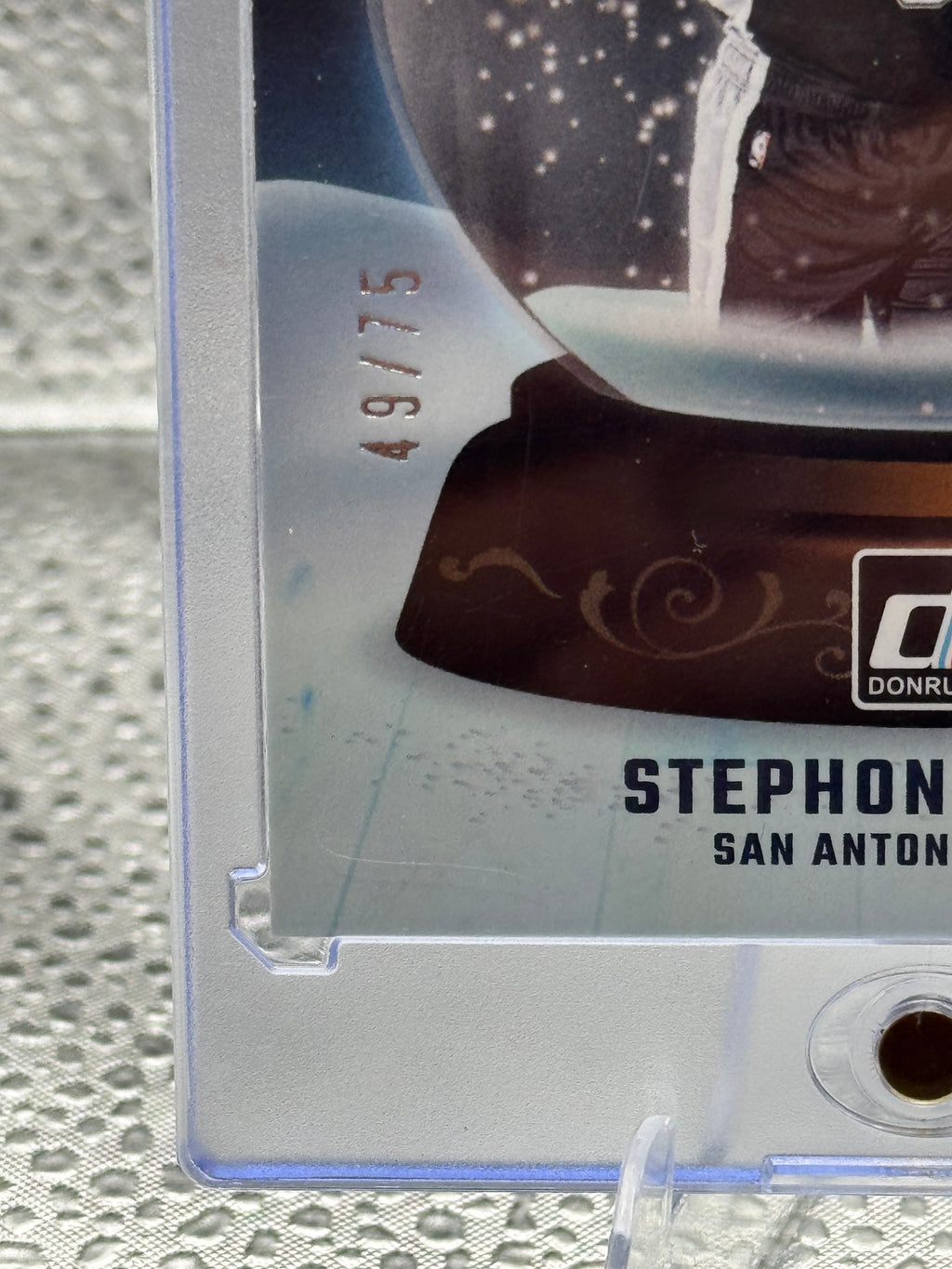 2024-25 Panini Donruss Snow Globe Stephon Castle #24 RC 49/75