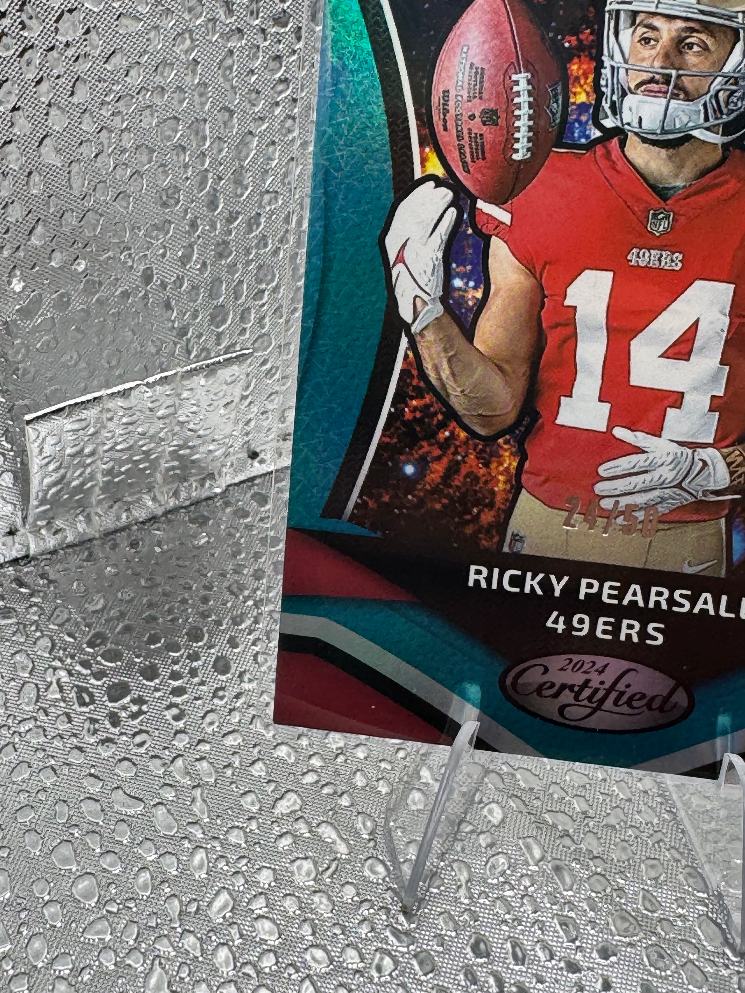 2024 Panini Certified Ricky Pearsall #15 24/50 RC