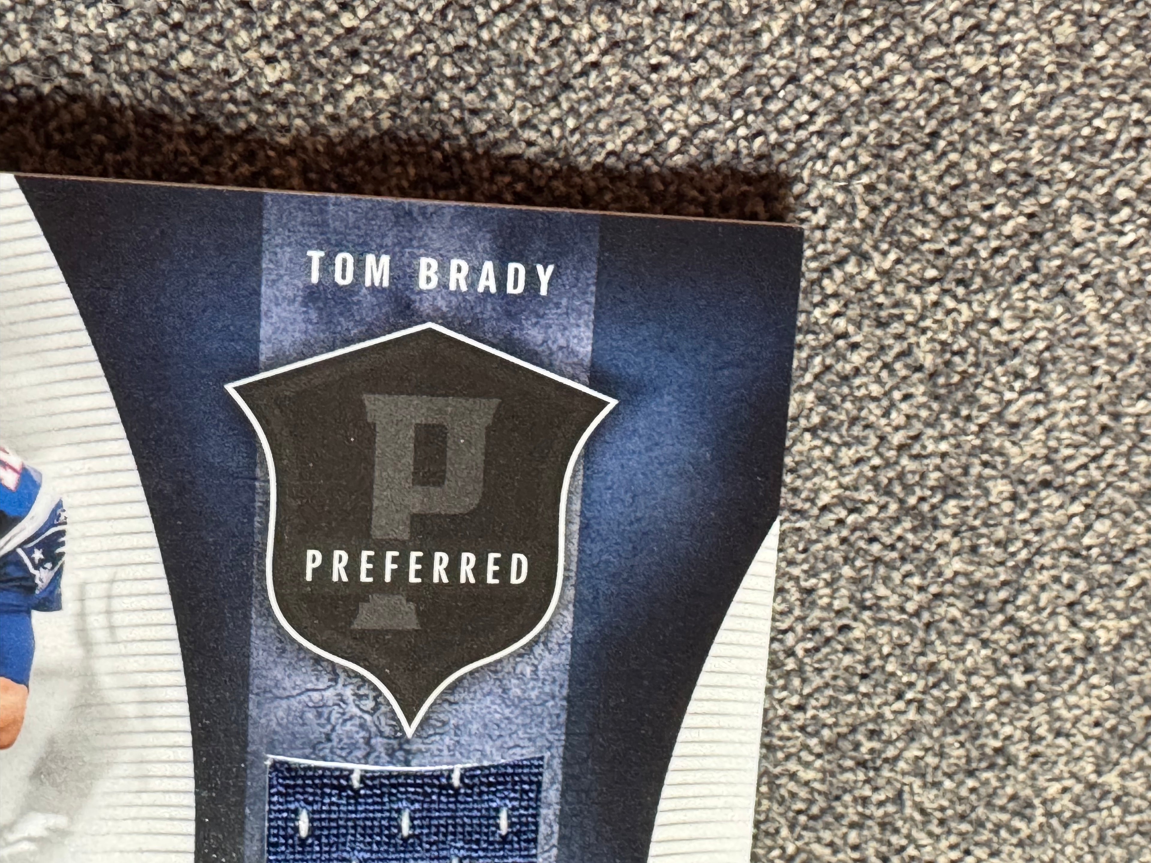 2011 Panini Prestige Preferred Tom Brady #10 216/250 Jersey