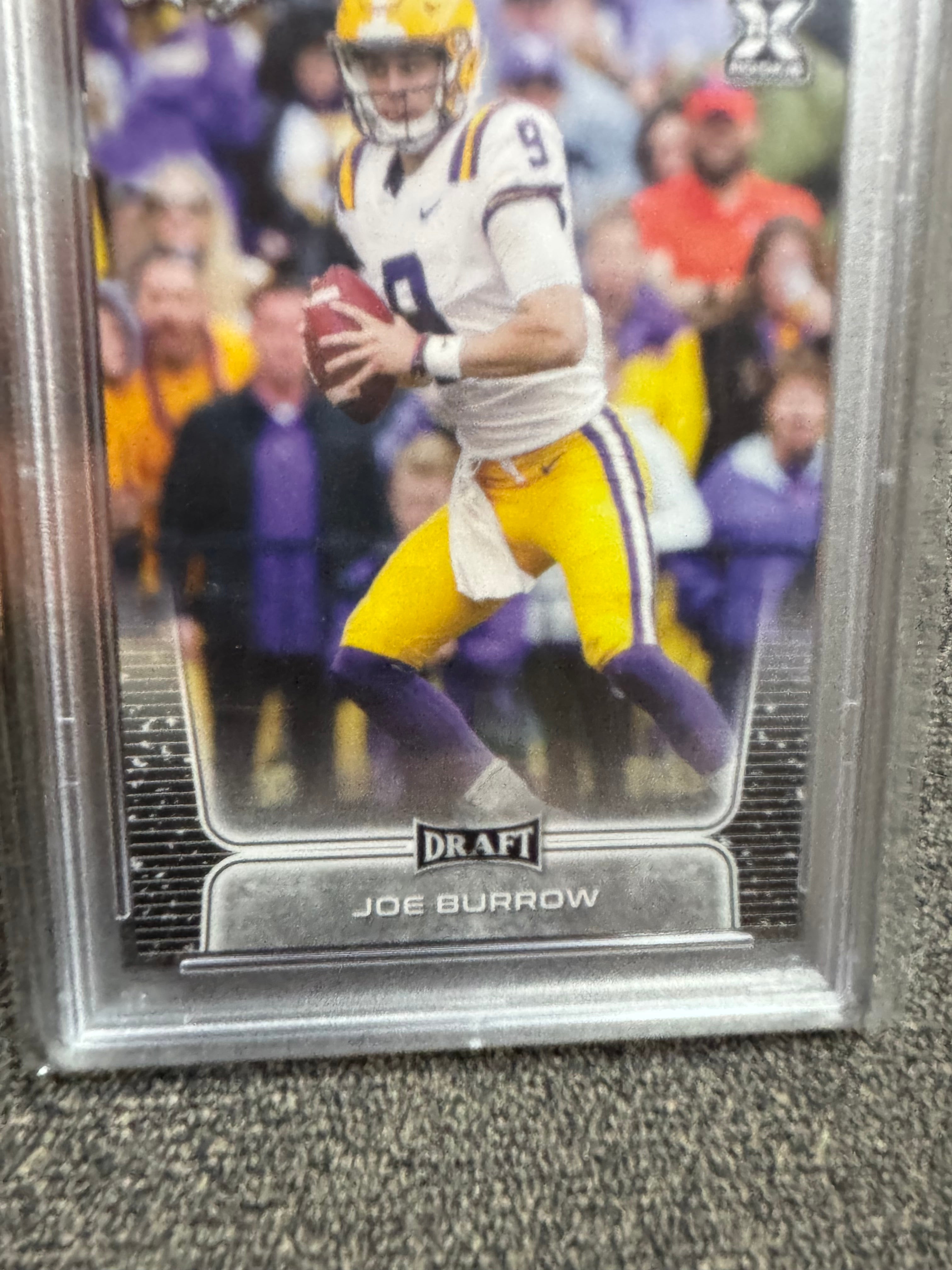 2020 Leaf Draft Joe Burrow #1 PSA 10