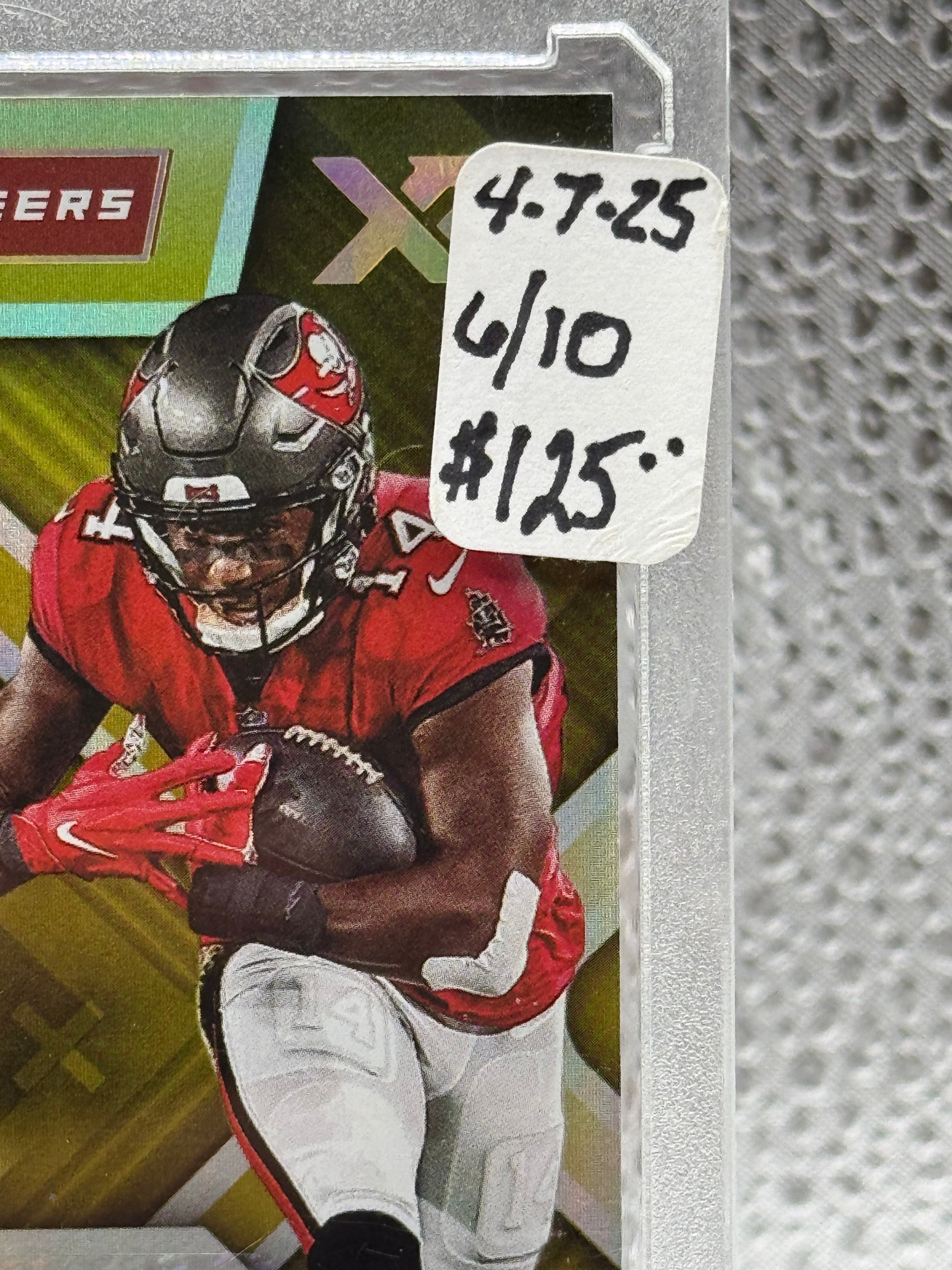 2022 Panini XR Chris Godwin #AUS-CG 6/10 Patch