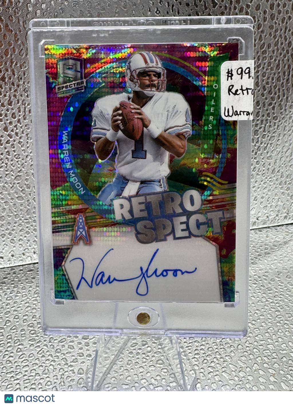 2022 Panini Spectra Retrospect Warren Moon #RS-WMO 40/99