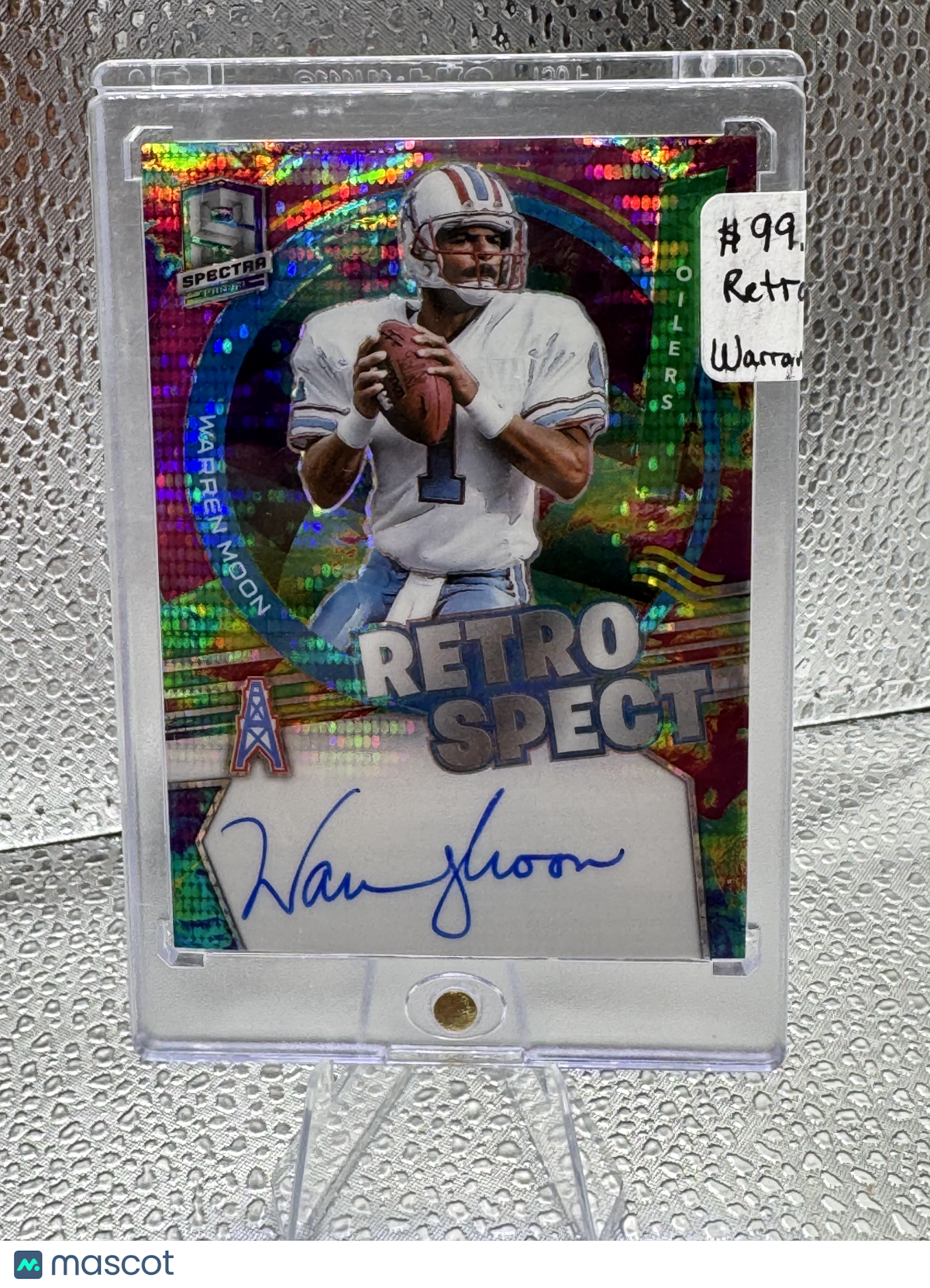 2022 Panini Spectra Retrospect Warren Moon #RS-WMO 40/99